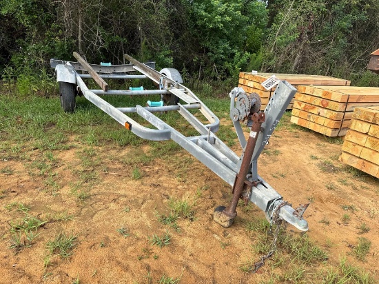 2454 - 14' Galvanized Boat Trailer *