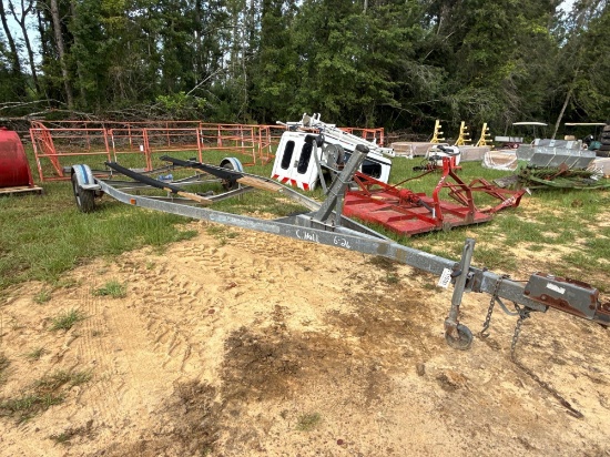 2535 - 20' Galvanized Boat Trailer *