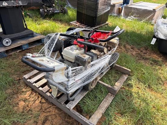 2638 - (3) PRESSURE WASHERS ON PALLET