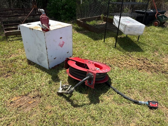 2739 - 50 GALLON FUEL TANK & PUMP