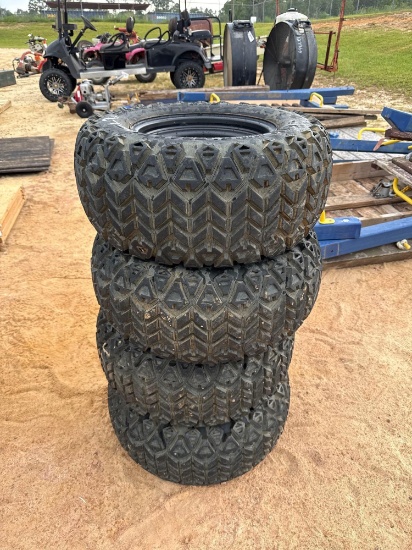 2798 - 4 Golf Cart Wheels And Tires