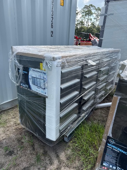 1214 - ABSOLUTE - CHEVY 7' WORK BENCH