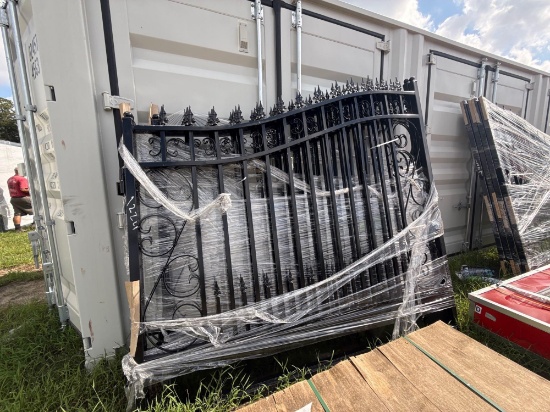 1224 - Absolute - 14' Bi-Parting Steel Gate