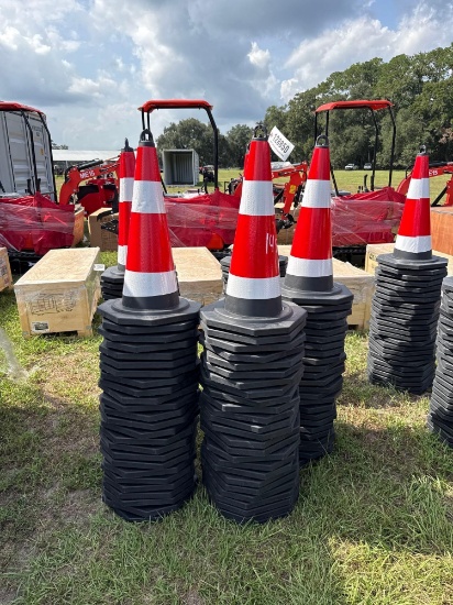 1458 - Absolute - Approx 125 Traffic Cones