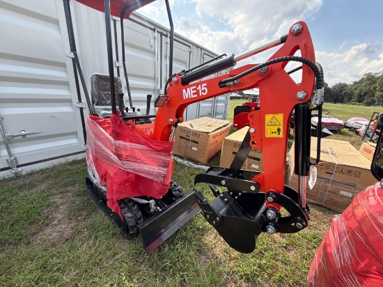 1473 - ABOLUTE - 2026 CE ME15 MINI EXACAVATOR