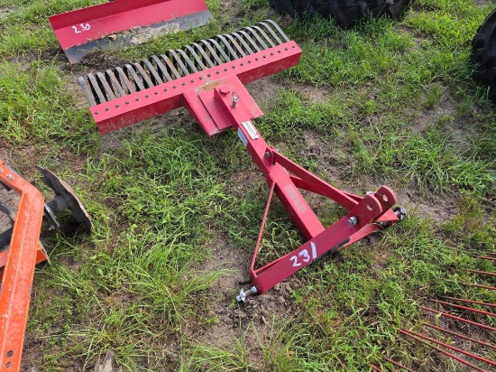 231 - 4' Landscape Rake