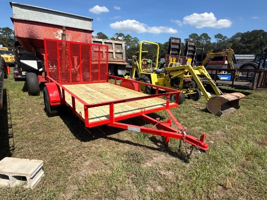 291 - 6' X 10' 2015 CLAY'S UTILITY TRAILER *