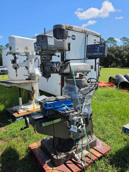 312 - Super Max 3 Hp Milling Machine
