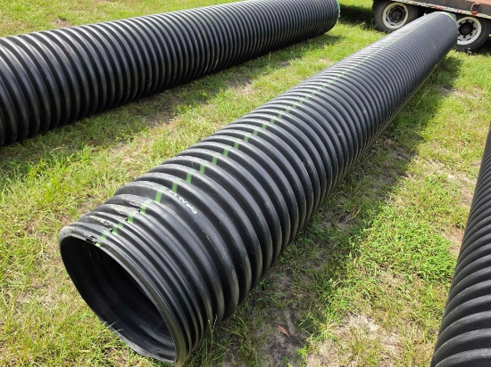 328 - 24" X 20' CORRUGATED PLASTIC PIPE