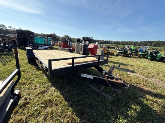 421 - 6' 10" X 22' EQUIPMENT TRAILER *