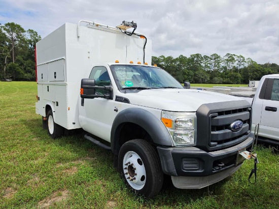 501 - Absolute - 2014 Ford F550 Super Duty *