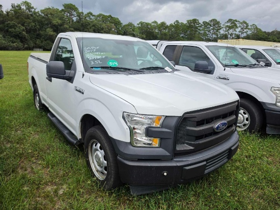 514 - ABSOLUTE - 2017 FORD F150 XL *