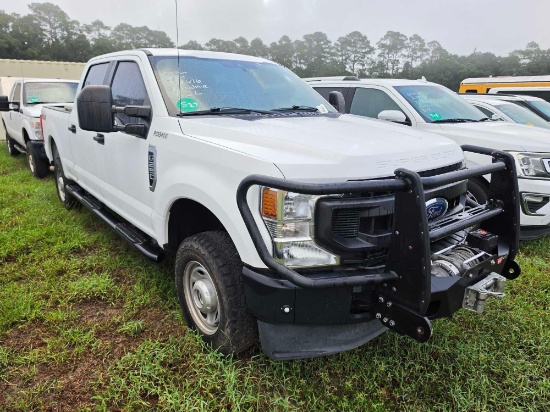 527 - ABSOLUTE - 2021 FORD F250 XL *