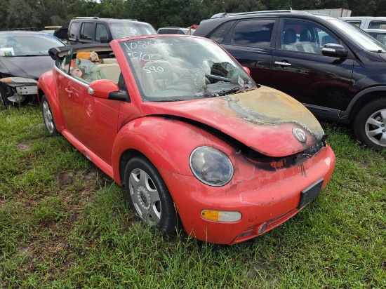 590 - COURT ORDER - 2004 VW BUG *