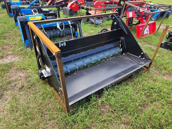843 - Absolute - New Raytree 6n1 Power Rake Bucket