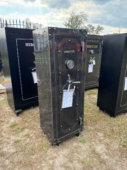 969 - HERCULES HIGH SECURITY STANDING GUN SAFE