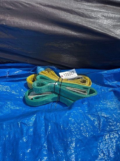 2065 - (4) 10' 2-TON STRAPS