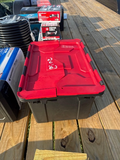 2098 - Tote With Boat Supplies