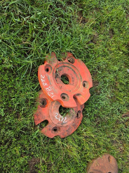 2272 - (2) ALIS-CHALMERRS WHEEL WEIGHTS