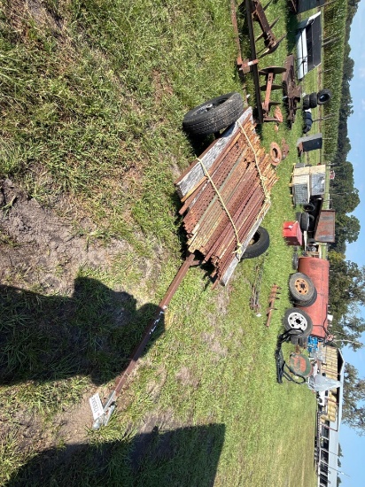 2279 - HOMEMADE 4 X 4 TRAILER *