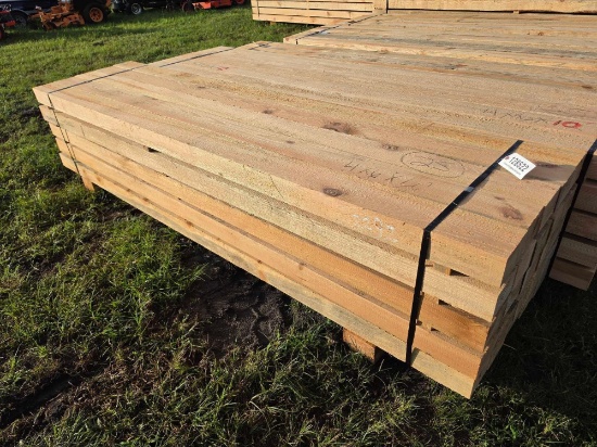 2292 - APPROX 25 PC BUNDLE OF 4" X 6" X 10' LUMBER