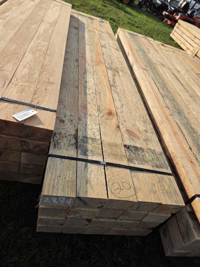 2294 - APPROX 20 PC BUNDLE OF 4" X 6" X 12' LUMBER