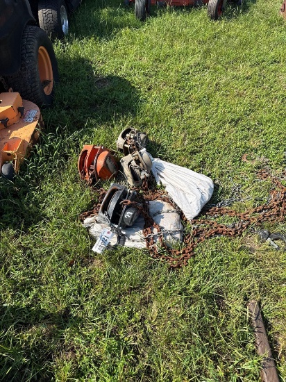 2328 - (4) 2 TON BLOCK & TACKLE