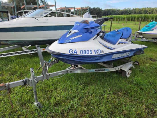 2349 - SEA-DOO BOMBARDIER GTX JET SKI *