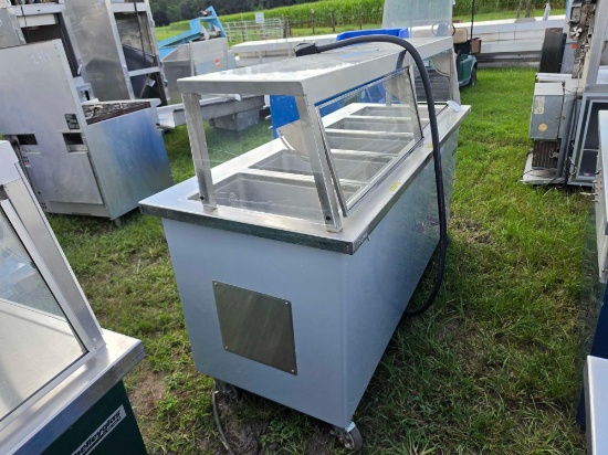 2402 - DELFIELD 5 PAN HEATED SERVING COUNTER