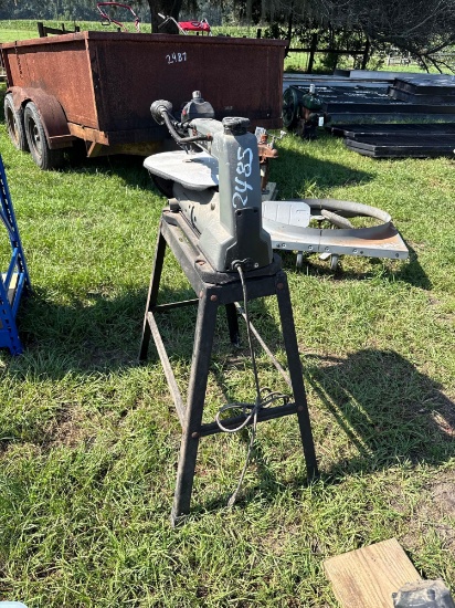 2485 - Porta Cable Saw & Stand