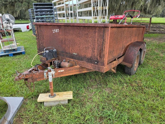 2487 - 1996 6x10 R.E. Dump Trailer *
