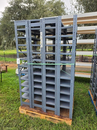 2514 - (4) 1' X 3' X 6' HD METAL SHELVES