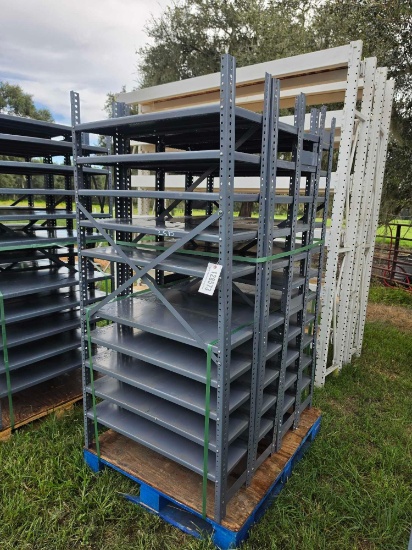 2515 - (4) 1' X 3' X 6' HD METAL SHELVES