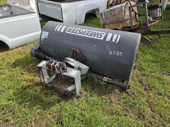 2535 - SWEEPSTER BRAND 6' PTO DRIVEN YARD SWEEPER