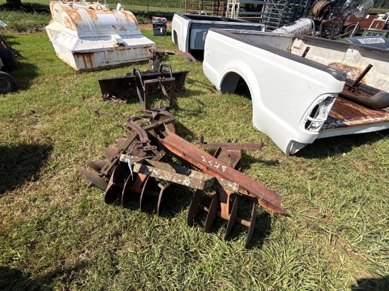 2549 - Plow, Harrow & 3 Push Blades