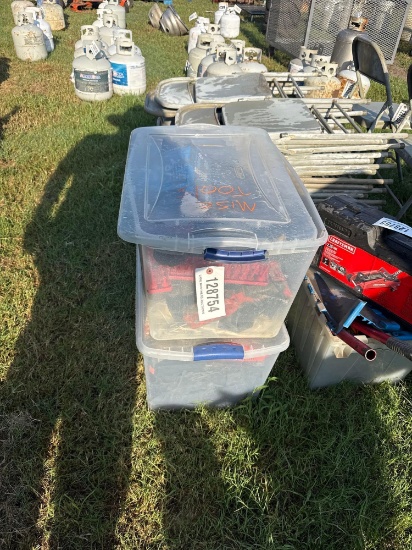 2706 - (2) Totes And Tools