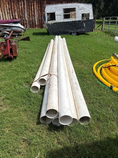 2760 - 6 PCS. OF 6" SCHEDULE 40 PVC PIPE
