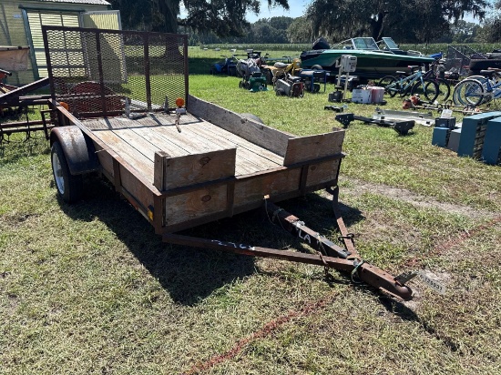 2764 - 5' X 8' SINGLE UTILITY TRAILER *