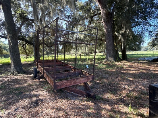2864 - 6' X 15' Pine Straw Trailer *