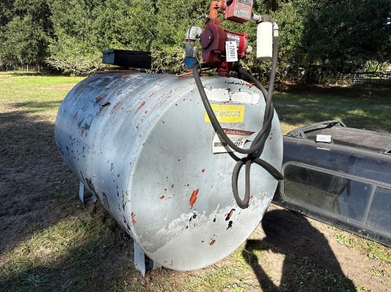 2883 - 550 GALLON STEEL FUEL TANK