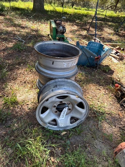 2905 - (4) - 6-LUG STEEL TOYOTA RIMS