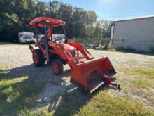 150 - KUBOTA B26 4WD TRACTOR 744 HOURS