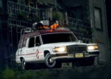 Cadillac Fleetwood Ghostbusters Hearse