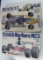 Two plastic F1 car kits