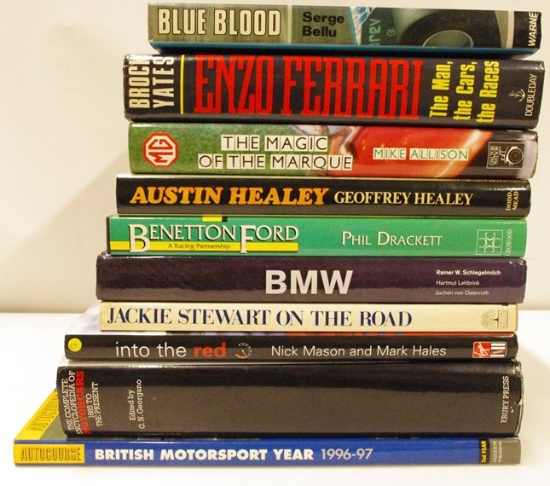 Ten motoring books