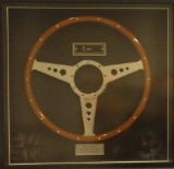 A presentation steering wheel