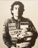 Ayrton Senna canvas print