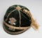 A Wales international representative sporting cap 1905, the green cap with