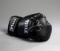 Anthony Joshua signed boxing glove, a black Title right-hand glove signed i