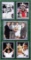 Wimbledon tennis champions autographed display, featuring at fully-signed p